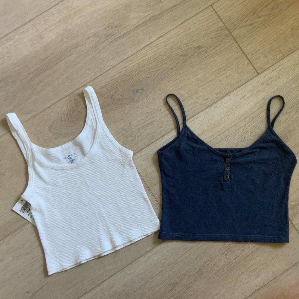 Brandy Melville Lot of 2 Tank Tops, New with tags and new without tags
